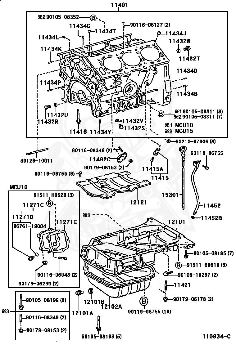 Toyota 96721 19010