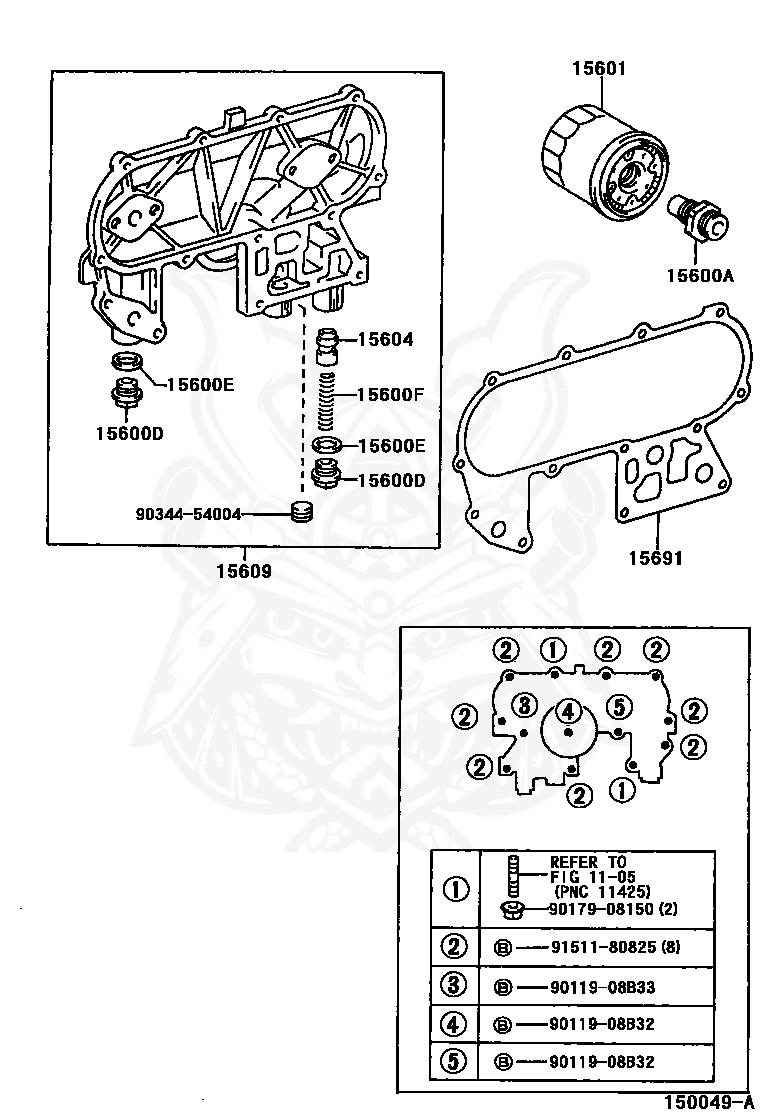 90915-30002 - Toyota - Oil Filter Sub-assy - Nengun Performance