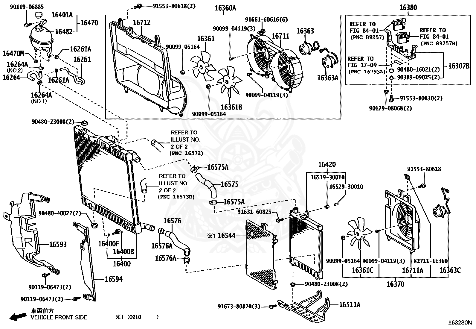 16470-75121 - Toyota - Radiator Reserve Tank Assy - Nengun Performance