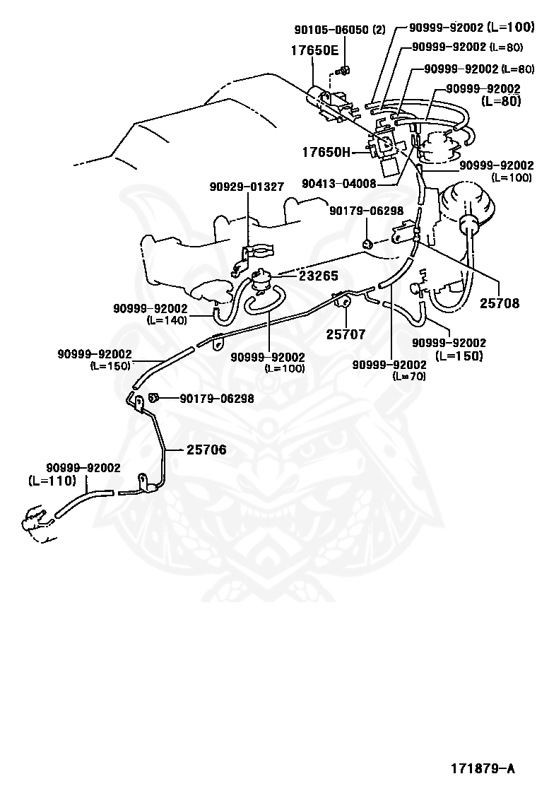 90999-92002 - Toyota - Hose - Nengun Performance