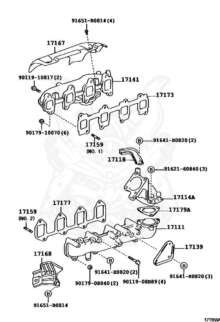 91641-H0820 - Toyota - Bolt - Nengun Performance