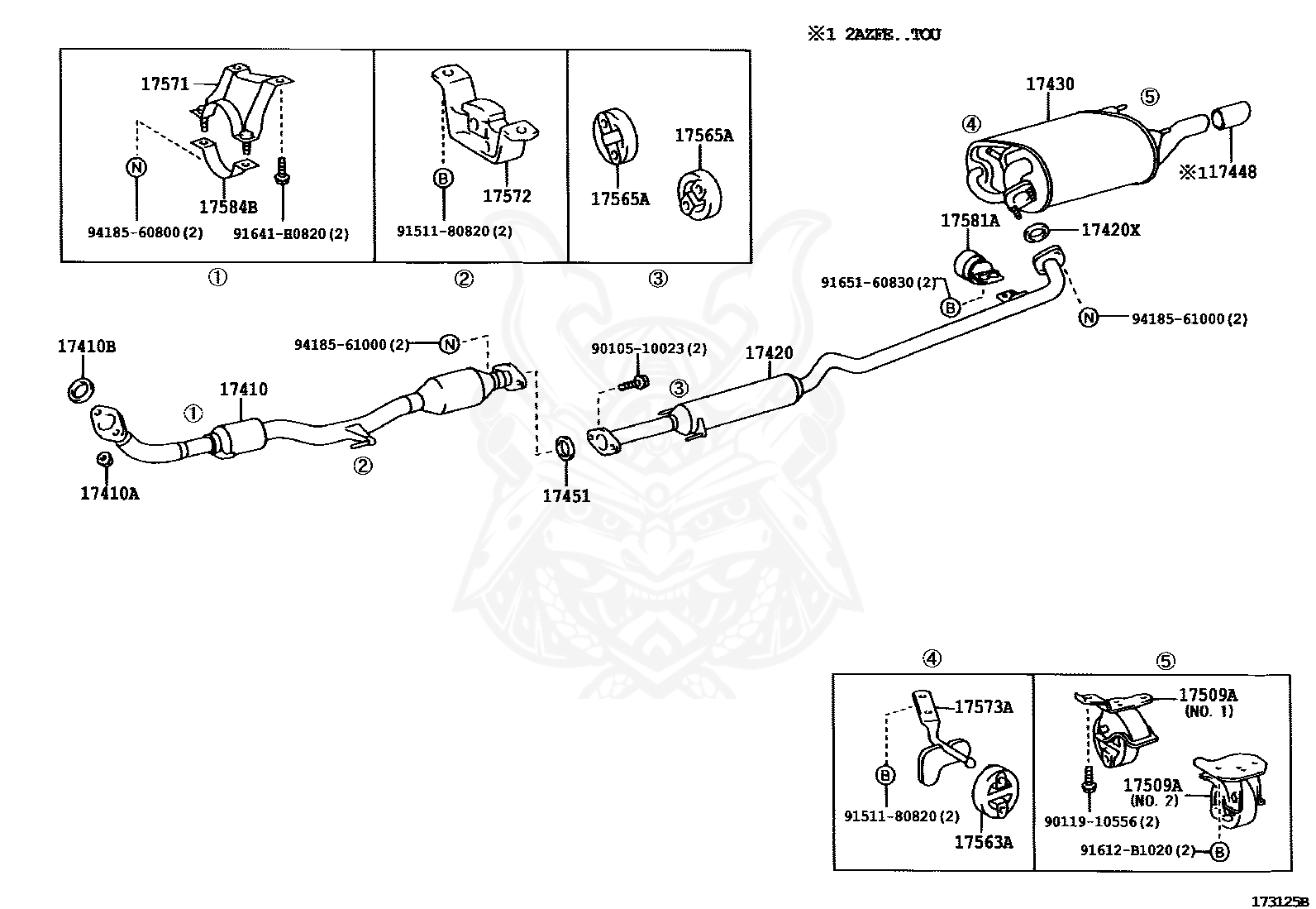 91641-H0820 - Toyota - Bolt - Nengun Performance