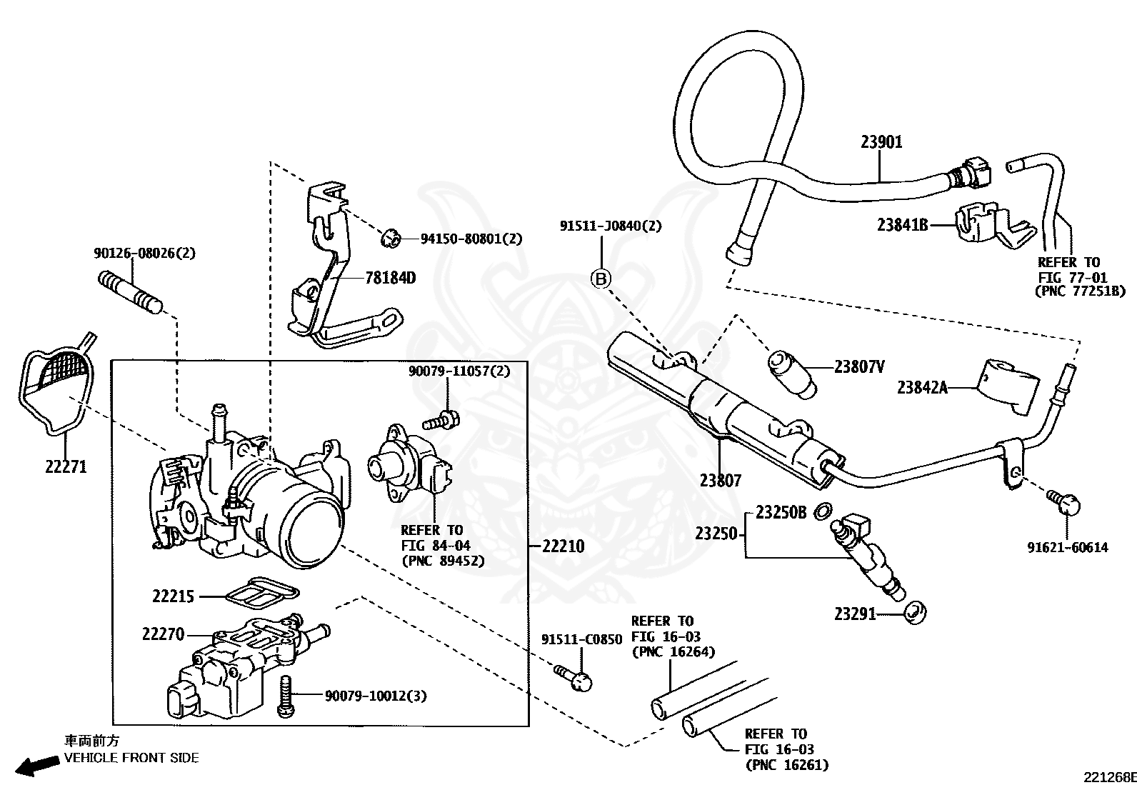 23291-41010 - Toyota - Insulator, Injector Vibration - Nengun Performance