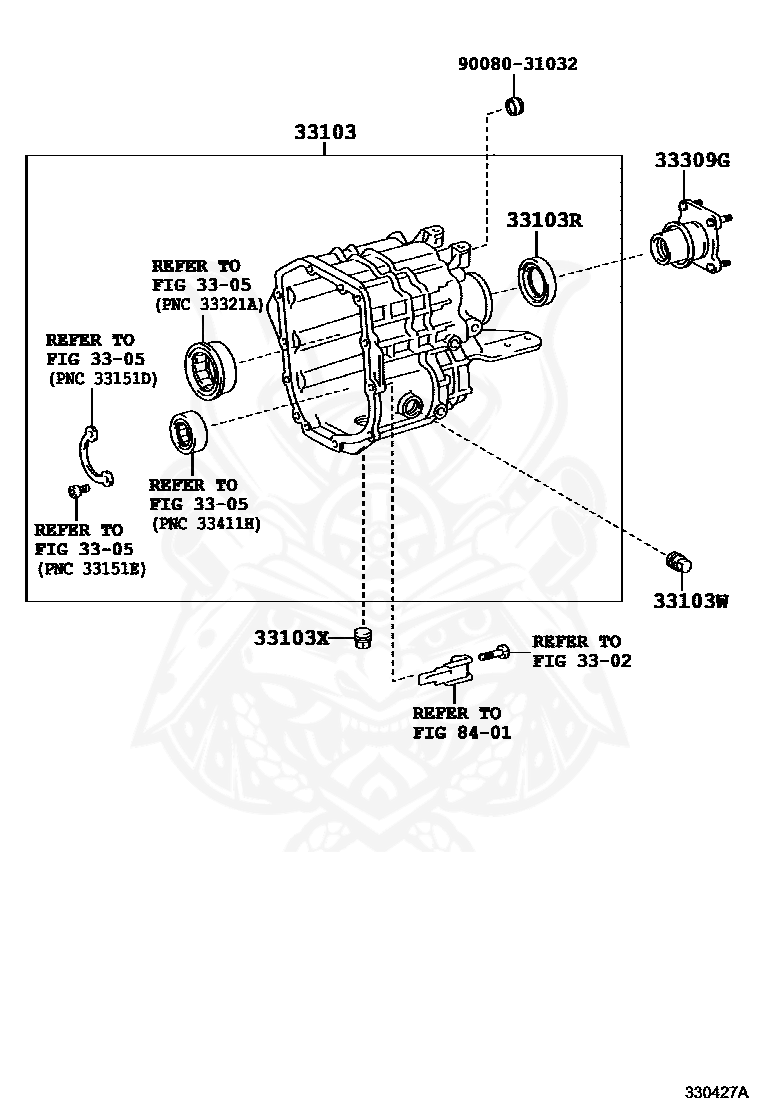 9008031029 Toyota Seal, Oil (for Manual Transmission Extension