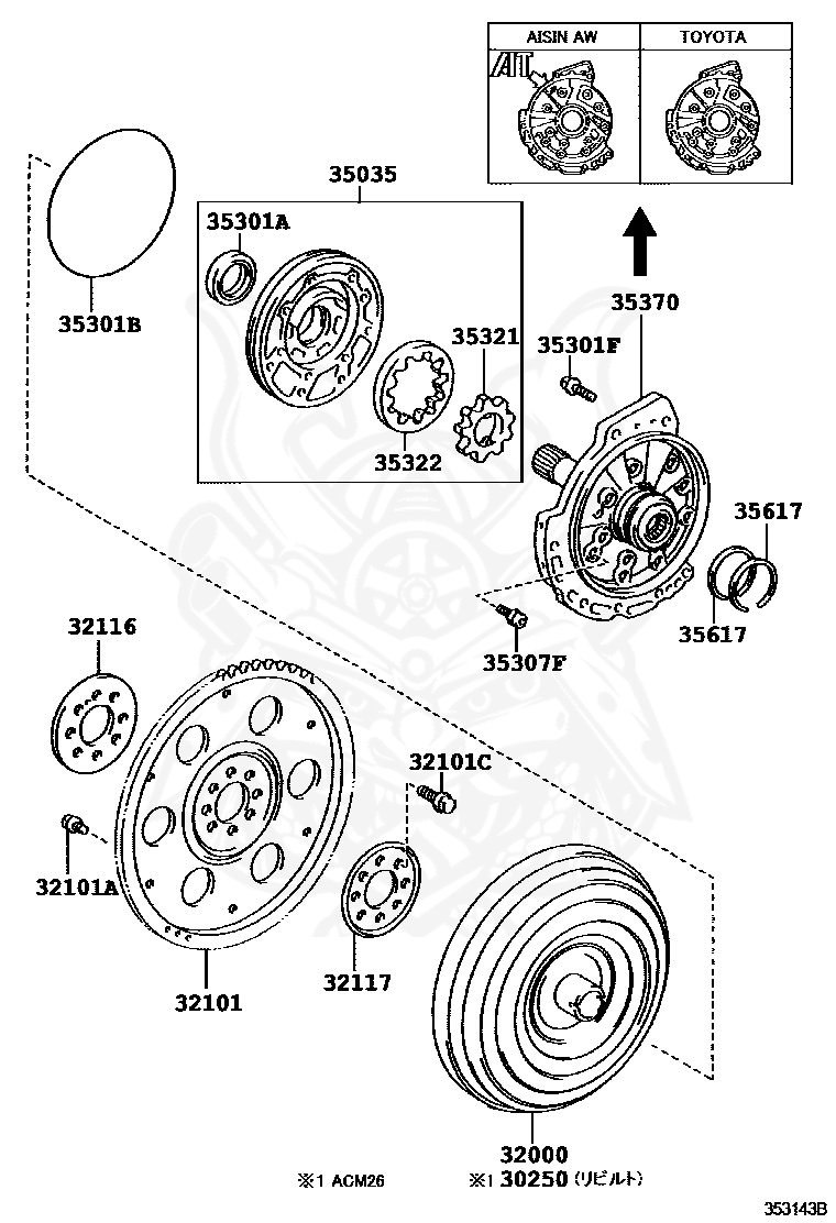 90301-99099 - Toyota - O-Ring (for Front Oil Pump Body) - Nengun 