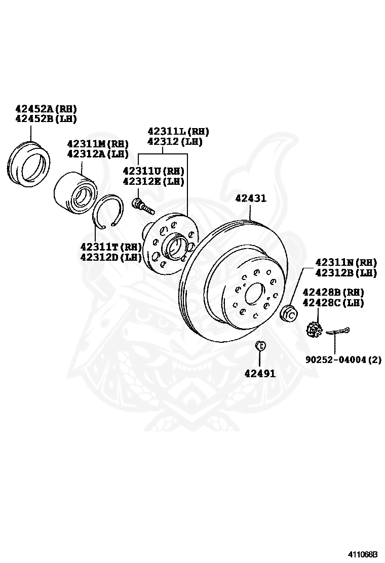 2 Toyota Plug Shoe Adjusting Hole For Parking Brake Nengun Performance