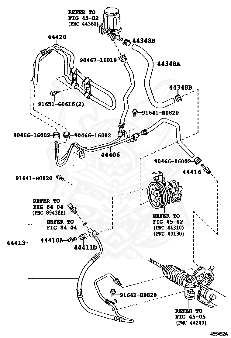 44327-30040 - Toyota - Gasket, Pressure Port, No.1 - Nengun Performance