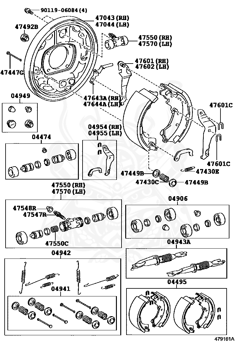 Toyota 47447 50010