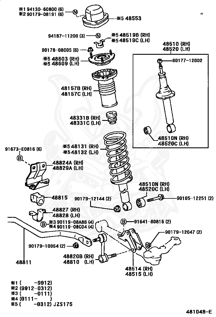 94130-60800 - Toyota - Nut - Nengun Performance