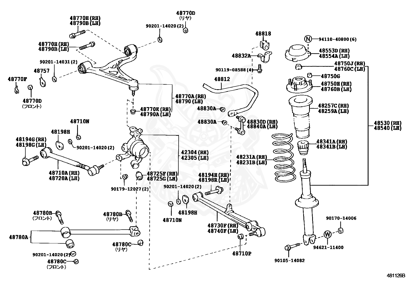 90179-12027 - Toyota - Nut - Nengun Performance