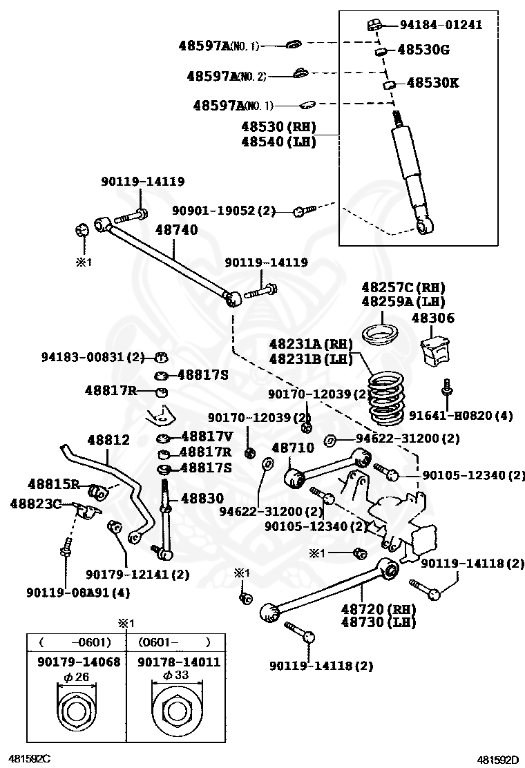 91641-H0820 - Toyota - Bolt - Nengun Performance