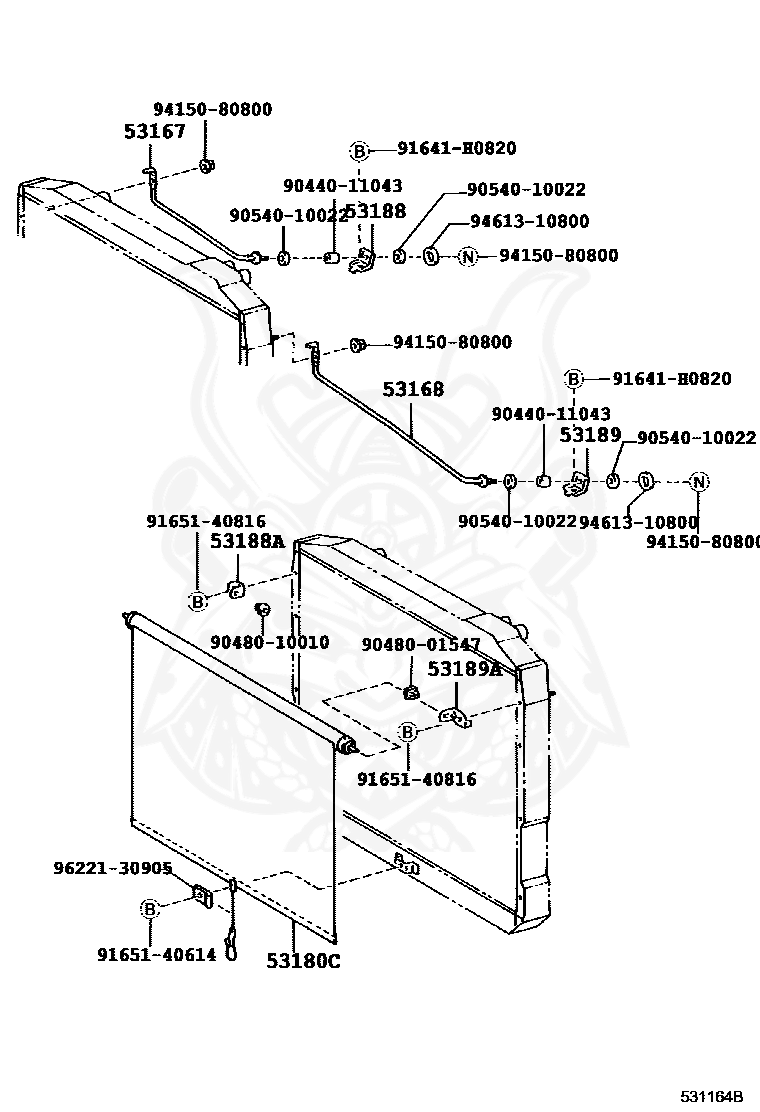 91641-H0820 - Toyota - Bolt - Nengun Performance