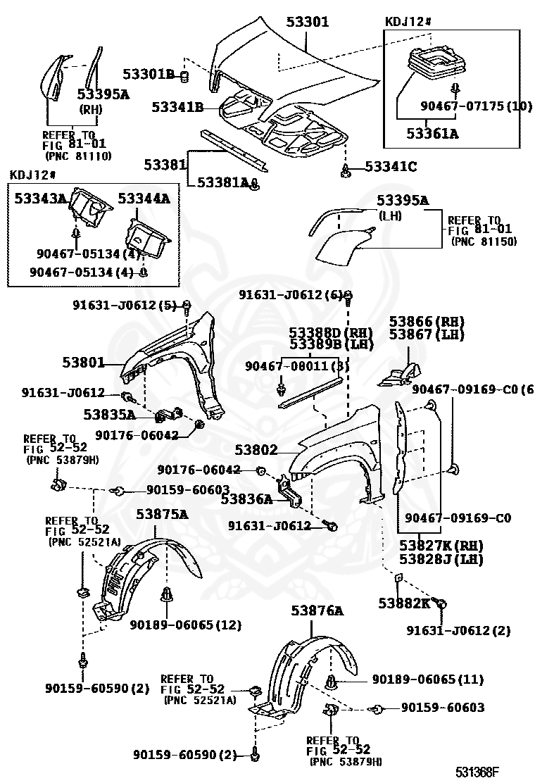 Toyota 16030 распиновка