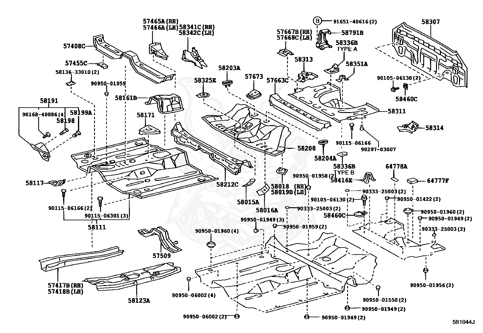 91651-40616 - Toyota - Bolt - Nengun Performance