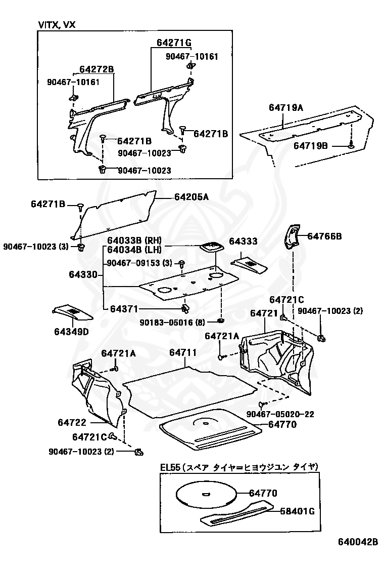 Toyota 90467 10161