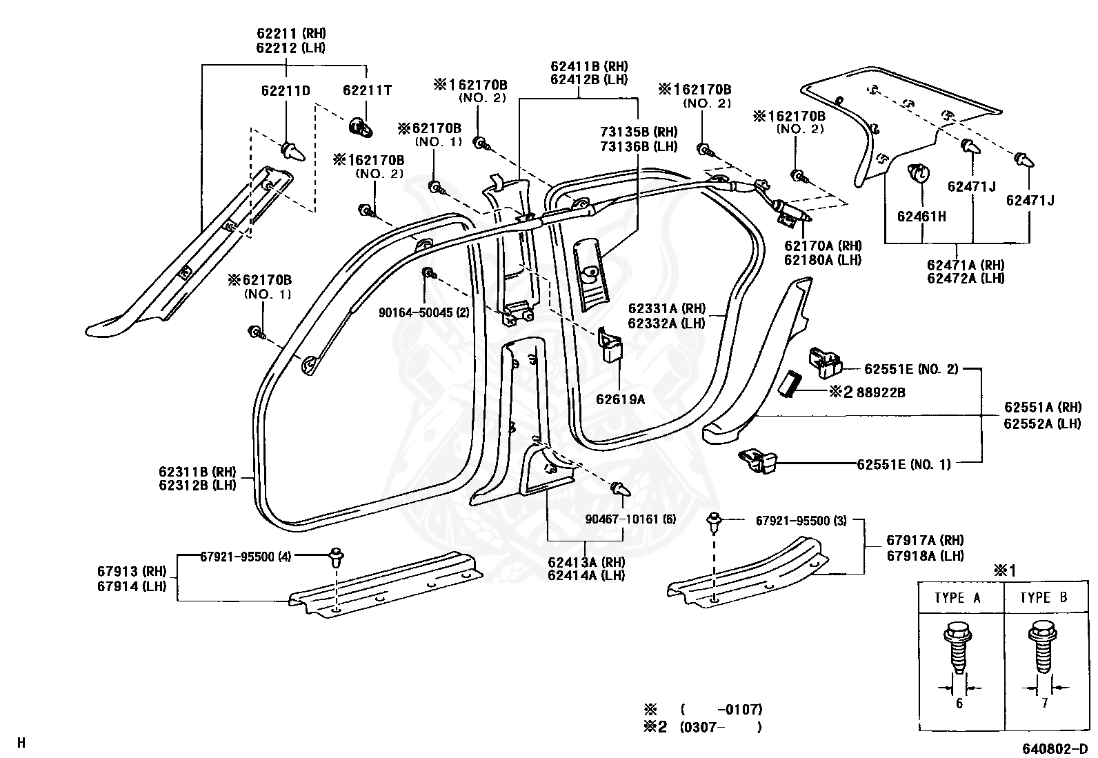 Toyota 90467 10161