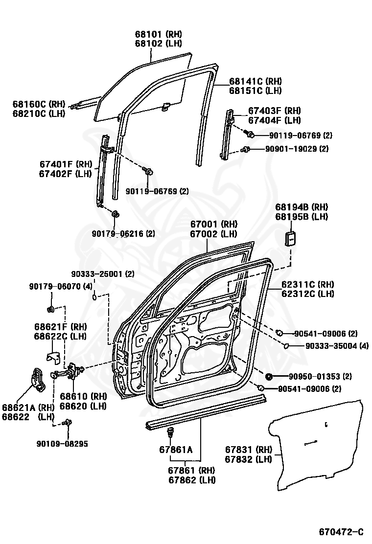 90109-08295 - Toyota - Bolt - Nengun Performance