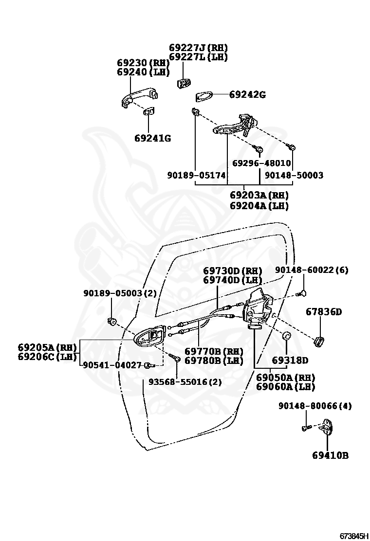 Toyota 93568 55016