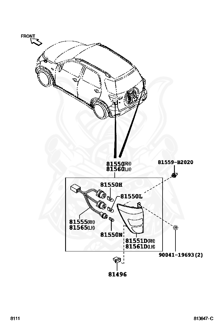 Toyota 90981 11059