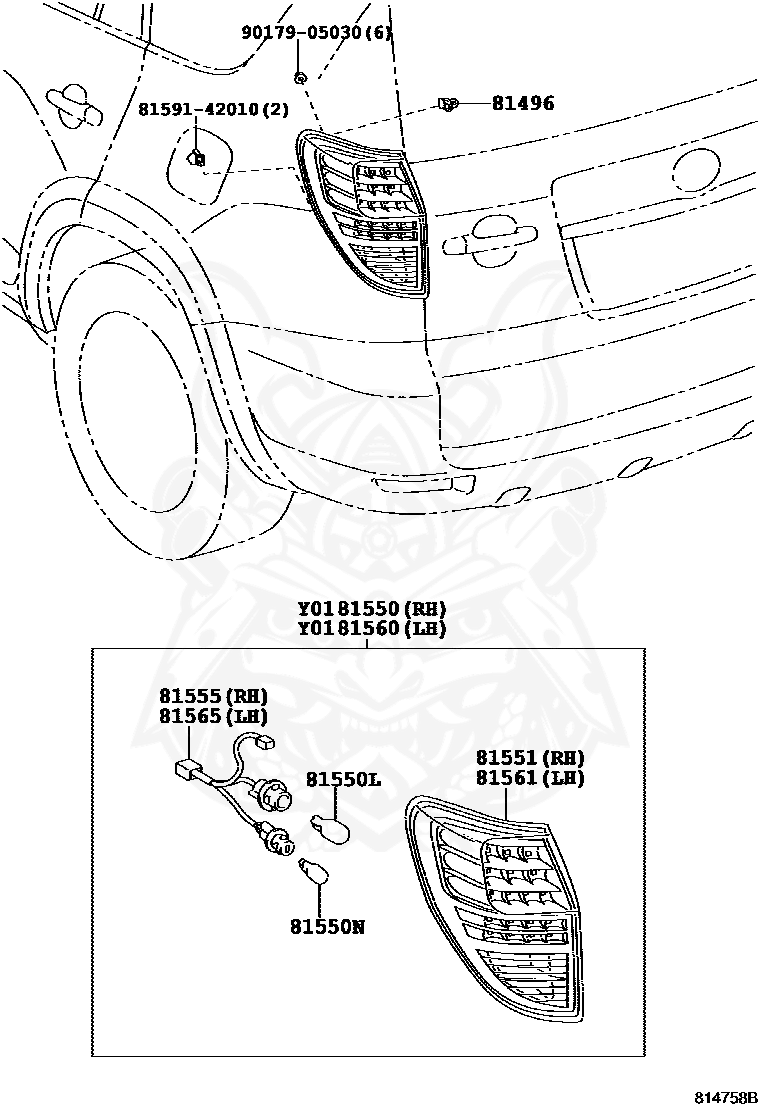 Toyota 90981 11059