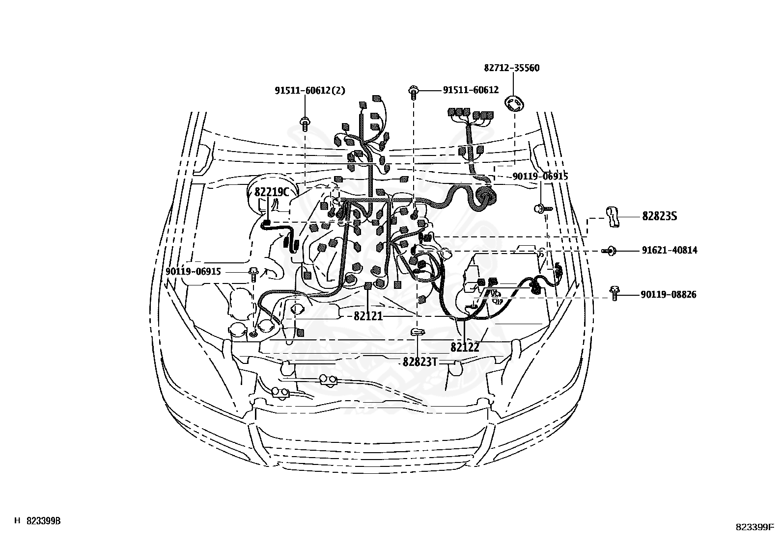 90119-06915 - Toyota - Bolt - Nengun Performance