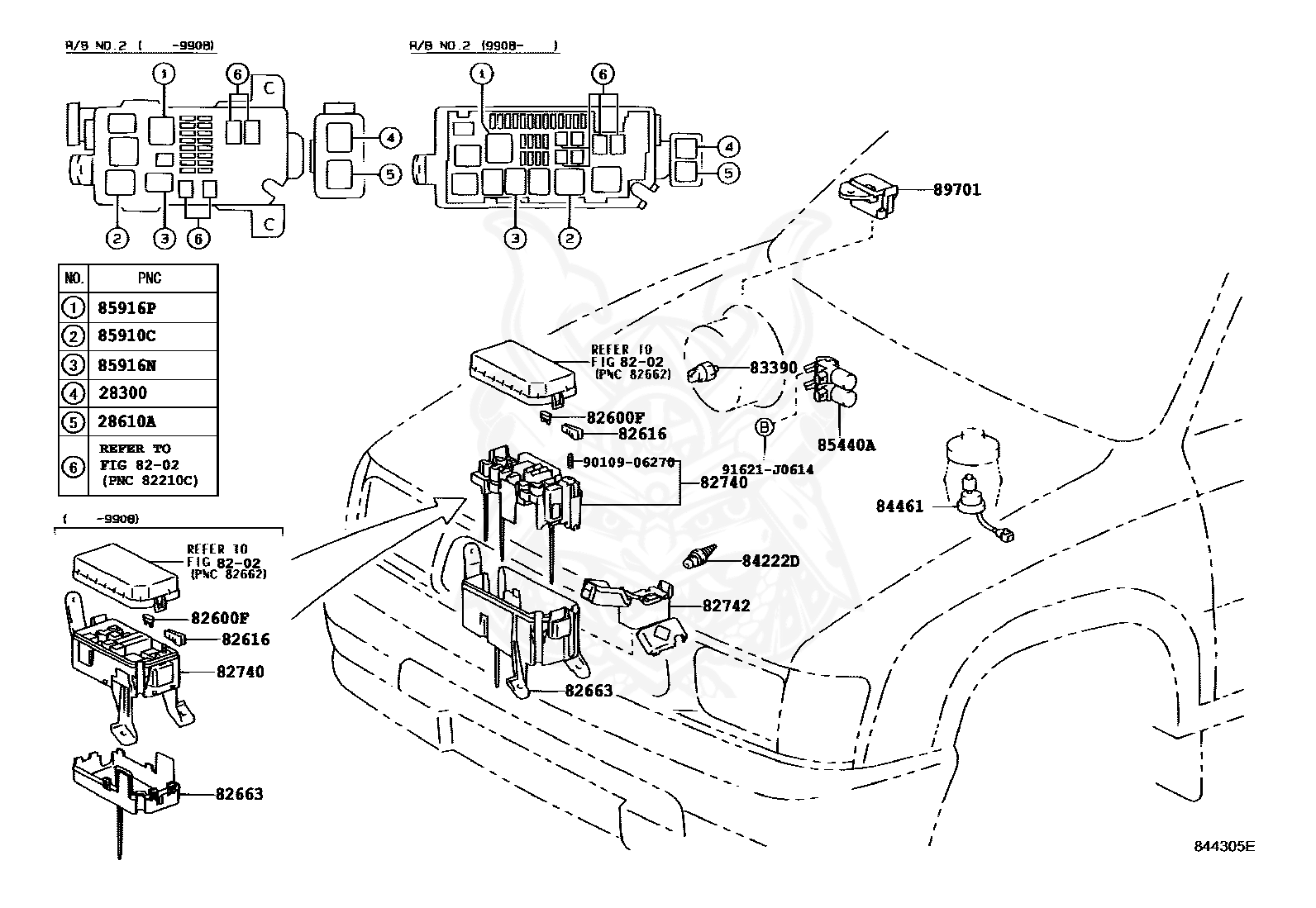 90987-02012 - Toyota - Relay, Main (for Diesel Turbo) - Nengun Performance