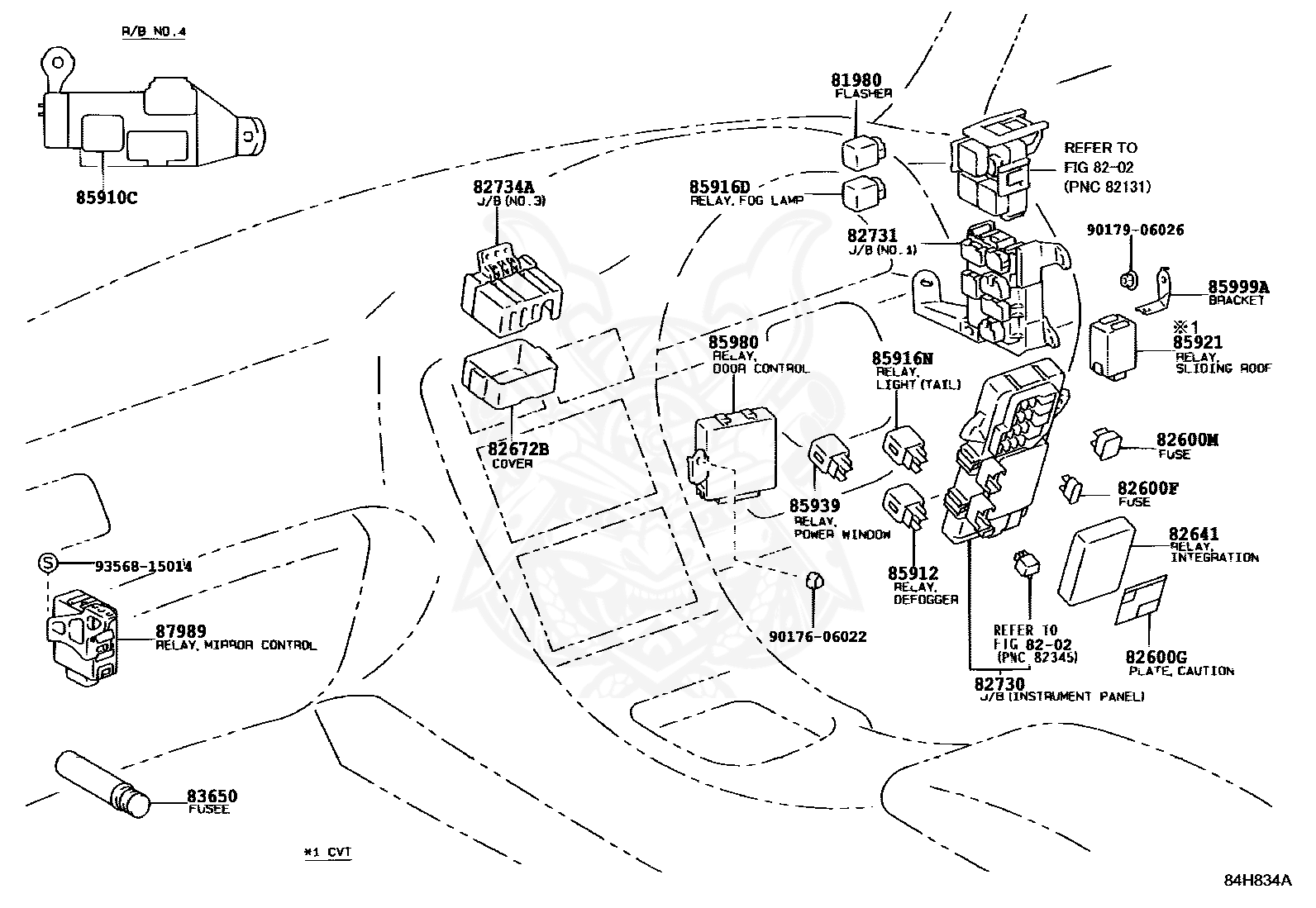 90987-02009 - Toyota - Relay, Computer (for EFI) - Nengun Performance