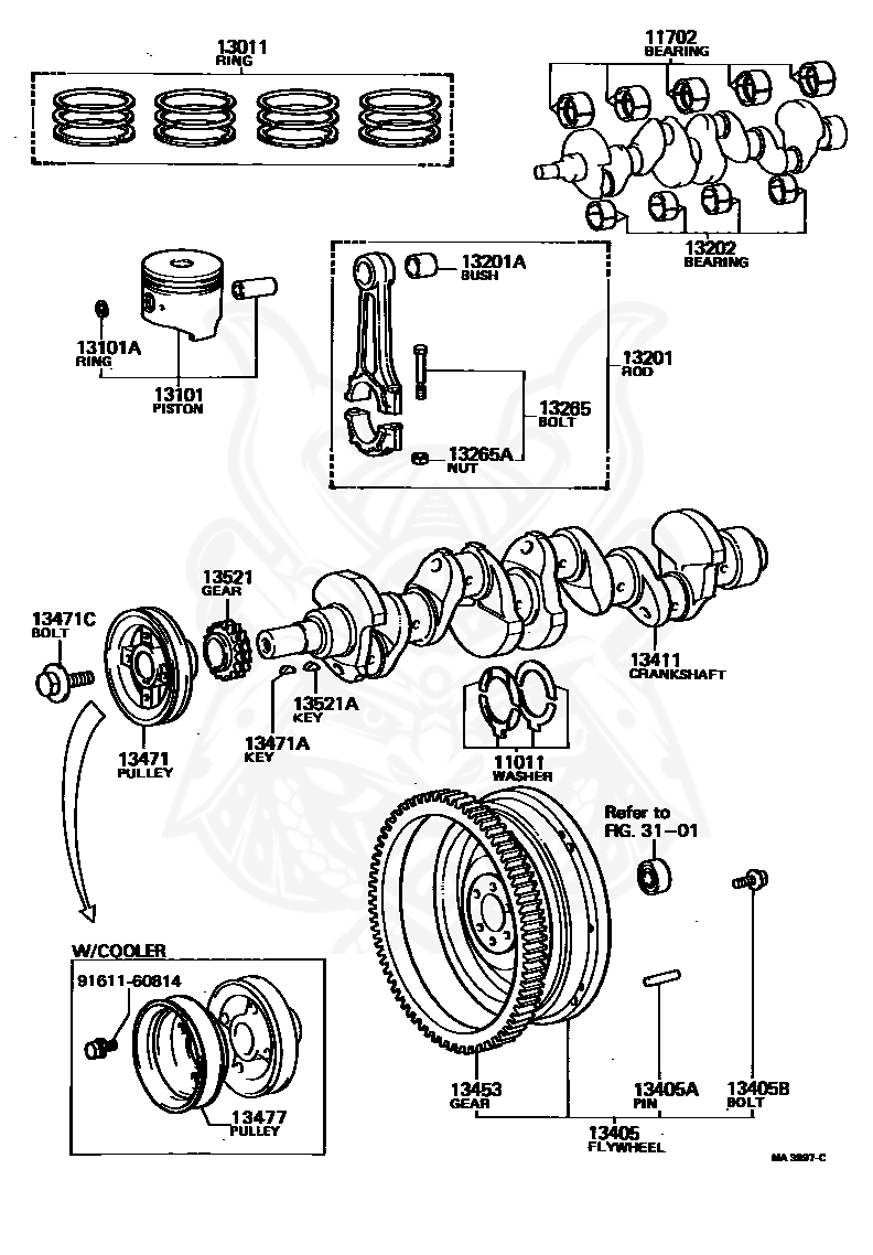 Wfse toyota pin