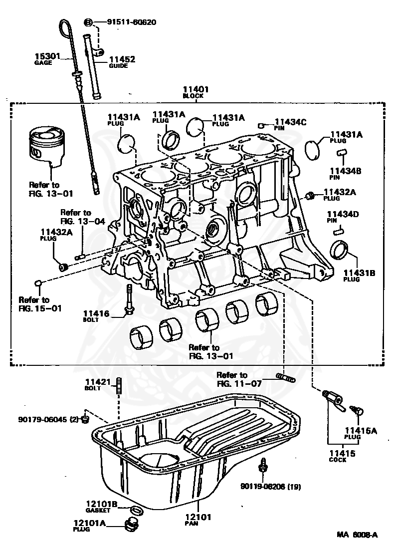 90250-06003 - Toyota - Pin, Straight (for Front Drive Shaft) - Nengun ...