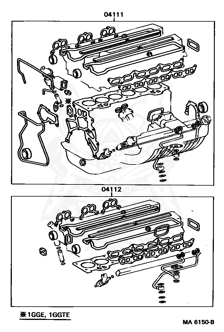 04111-70042 - Toyota - Gasket Kit, Engine Overhaul - Nengun