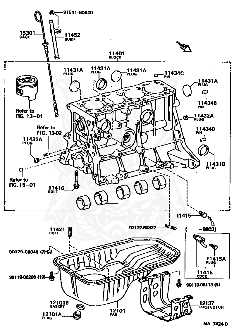 90250-06003 - Toyota - Pin, Straight (for Front Drive Shaft) - Nengun ...