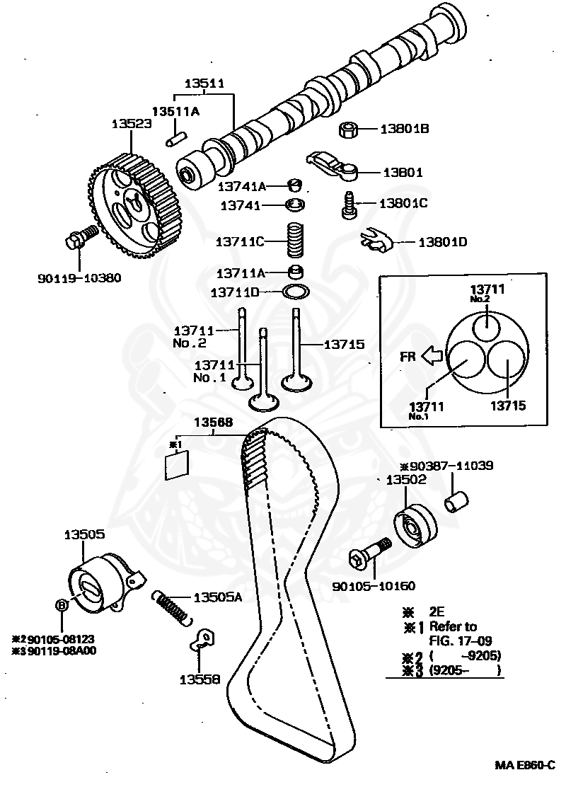 Toyota 90913 02089