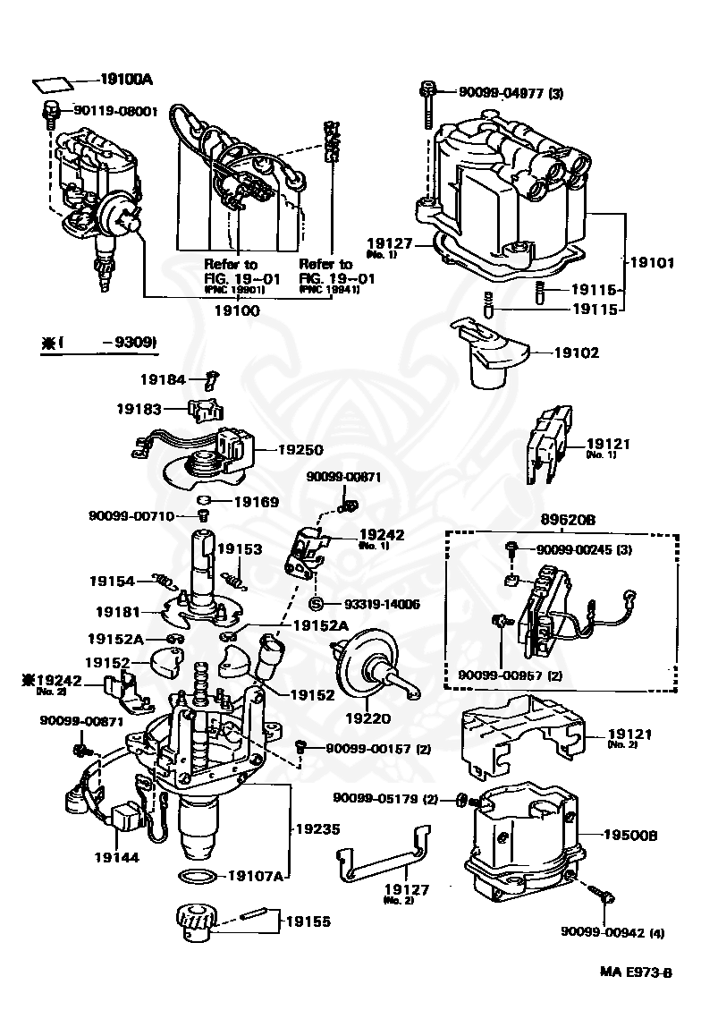 90099-14090 - Toyota - O-Ring, Distributor Housing - Nengun Performance