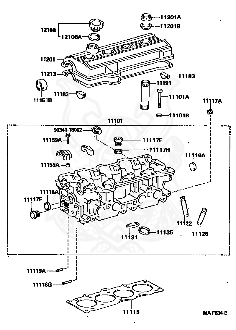 Toyota 11213 74020