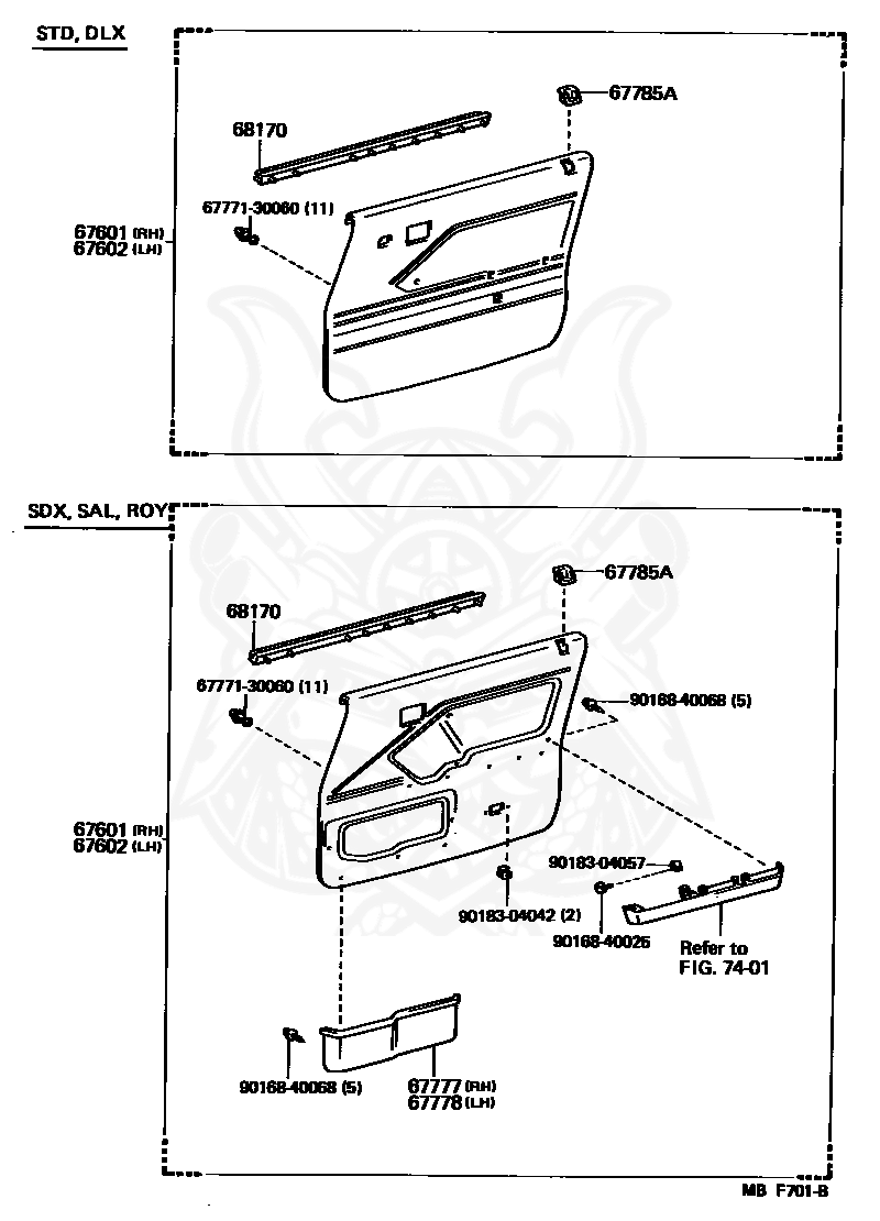 90168-40025 - Toyota - Screw - Nengun Performance