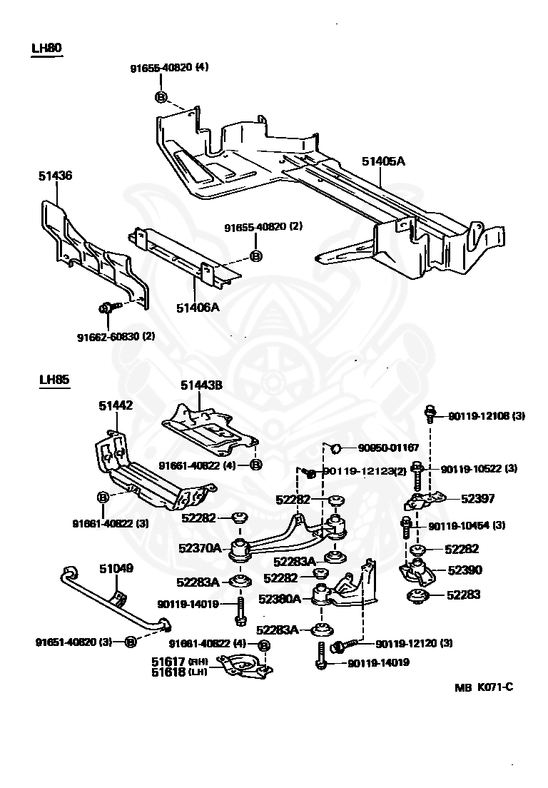 91655-40820 - Toyota - Bolt - Nengun Performance