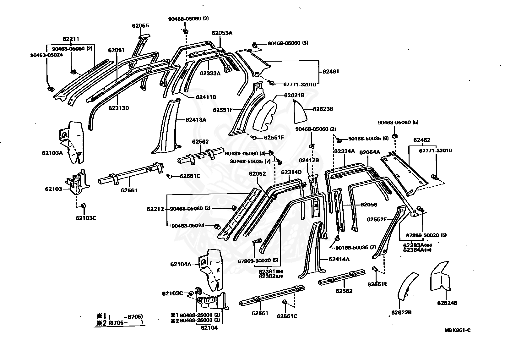 90468-05060 - Toyota - Clip - Nengun Performance