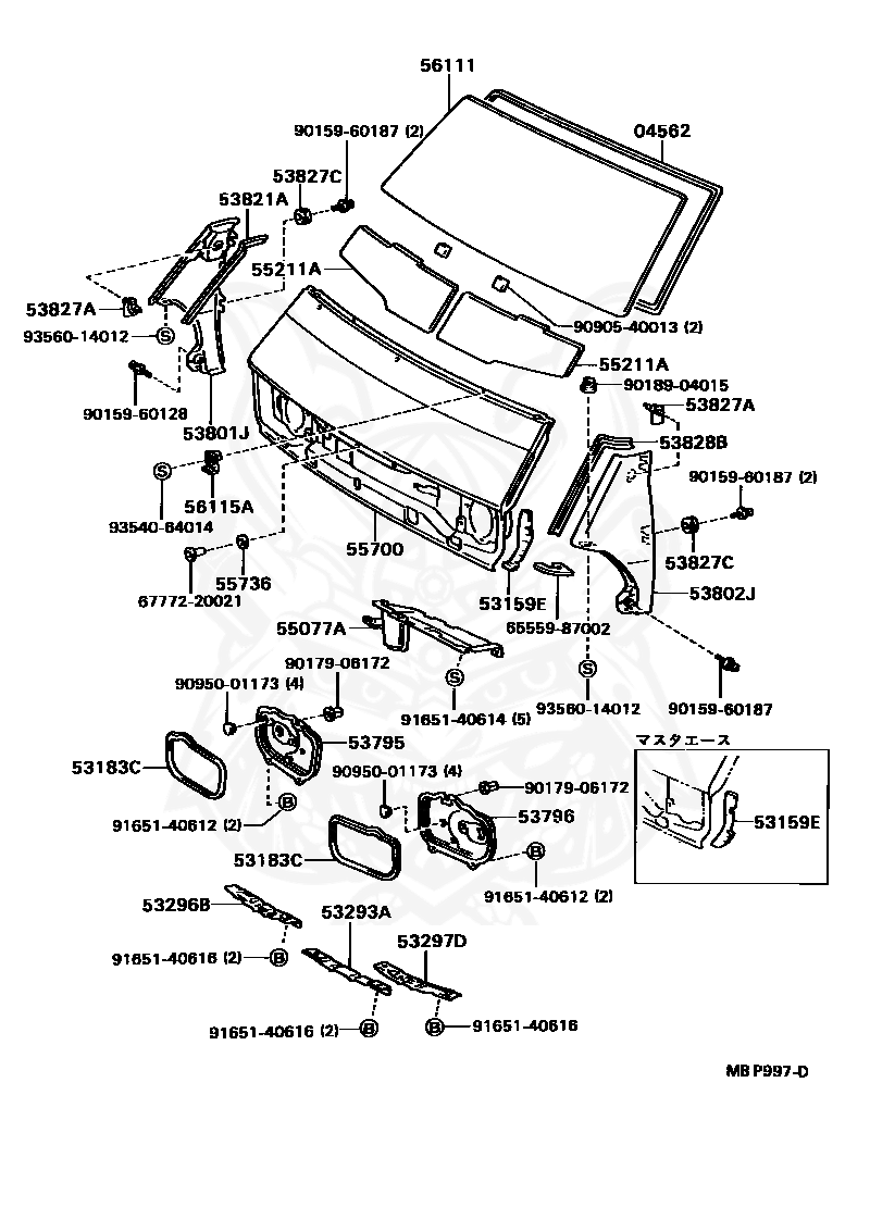 91651-40616 - Toyota - Bolt - Nengun Performance