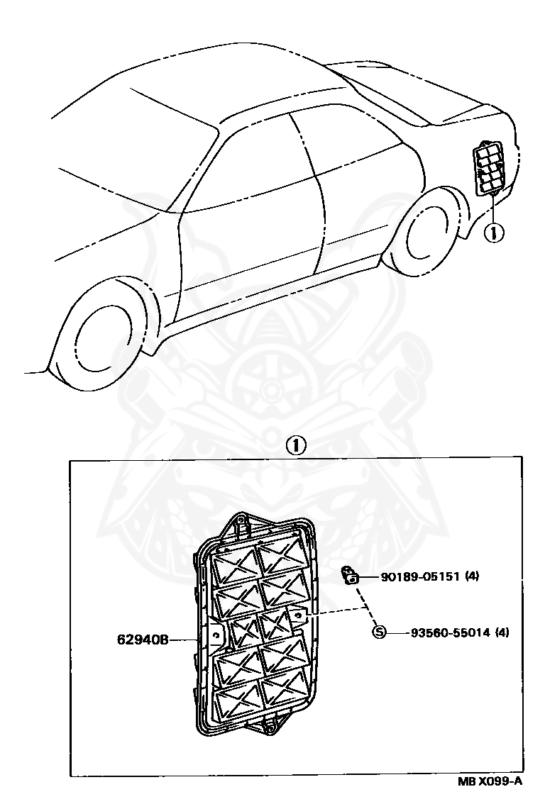 Toyota 93560 14014