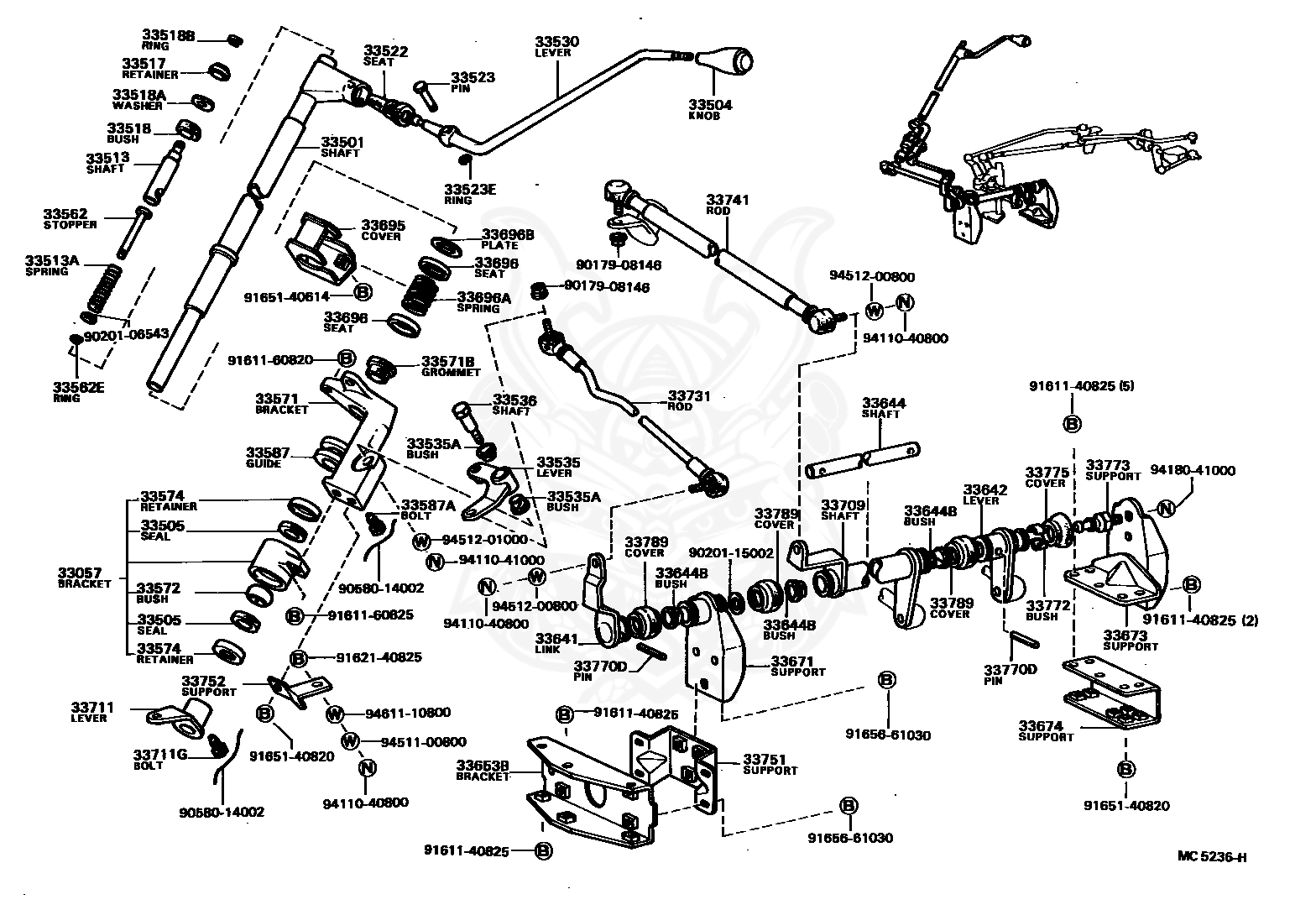 94180-41000 - Toyota - Nut - Nengun Performance