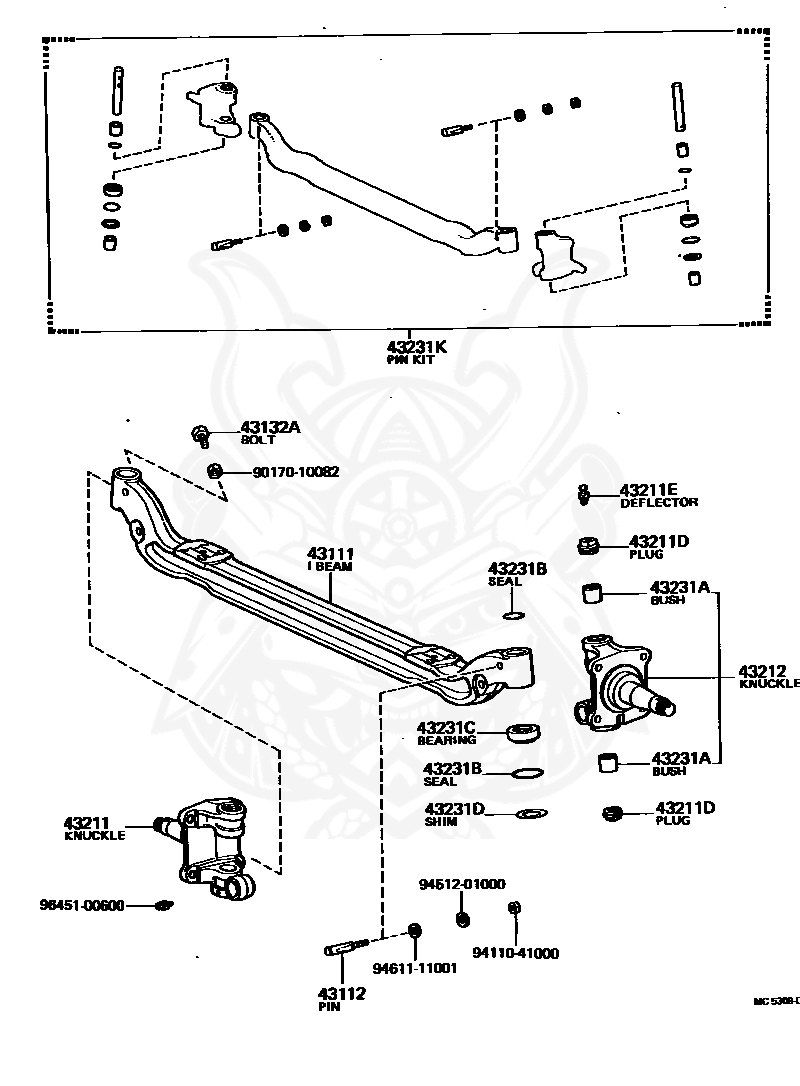 90930-03031 - Toyota - Plug, Breather (for Rear Axle Housing) - Nengun ...