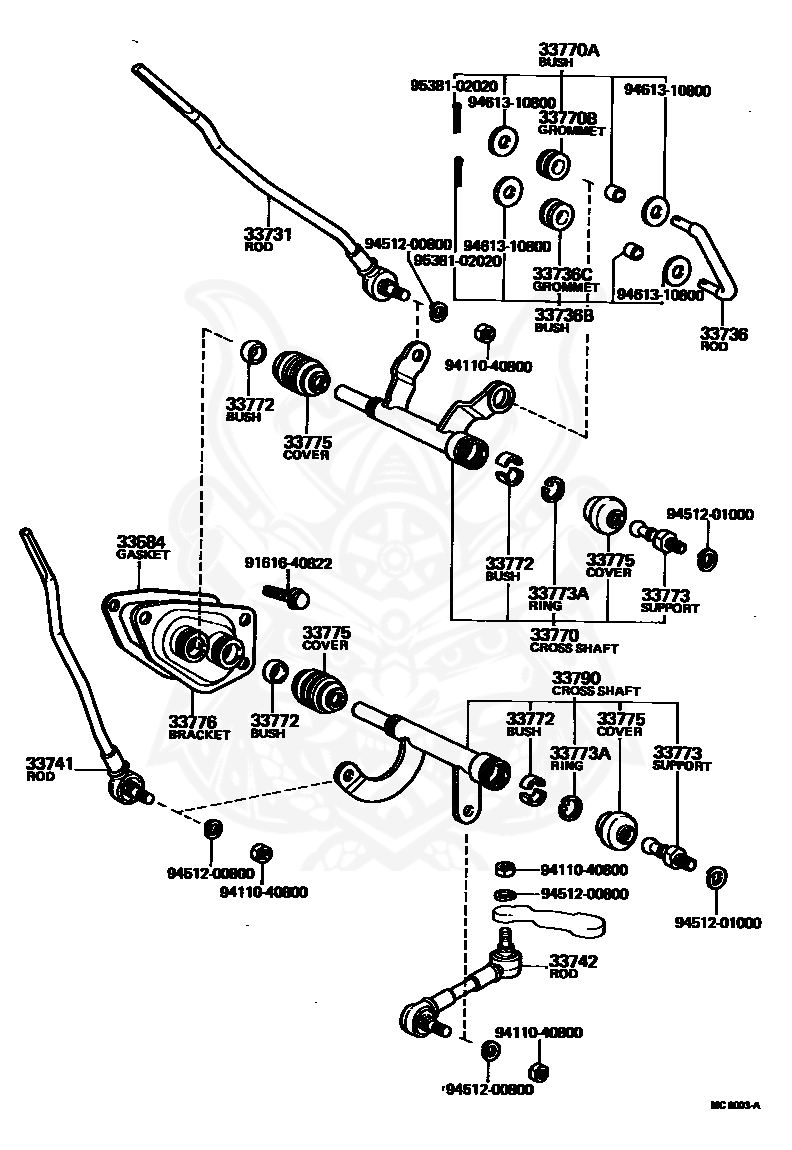 94110-40800 - Toyota - Nut - Nengun Performance