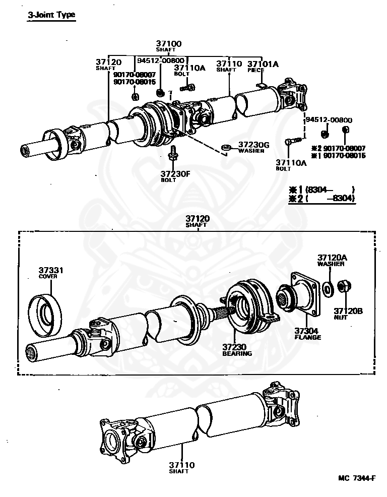 37331-30010 - Toyota - Cover, Sliding Shaft Dust - Nengun Performance