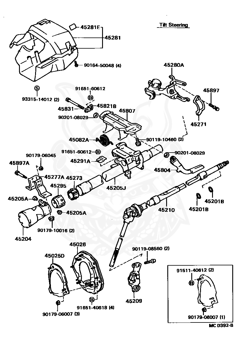 90179-06007 - Toyota - Nut - Nengun Performance