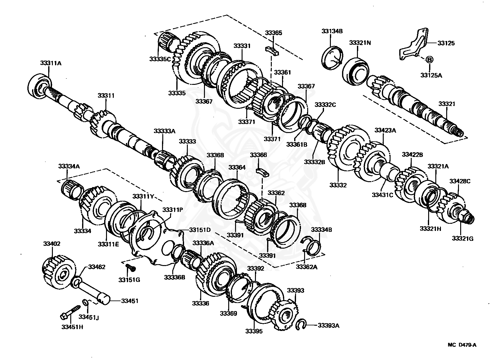 33367-20050 - Toyota - Ring, Synchronizer, No.1 - Nengun Performance