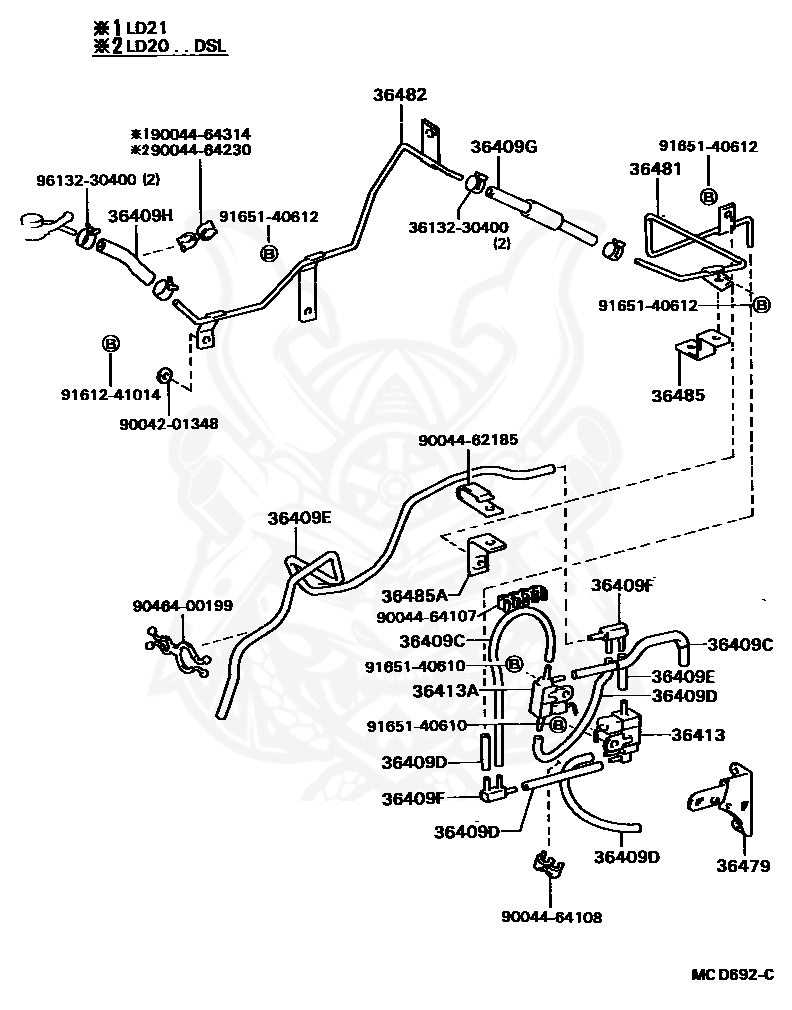 91651-40612 - Toyota - ** Std Part - Nengun Performance