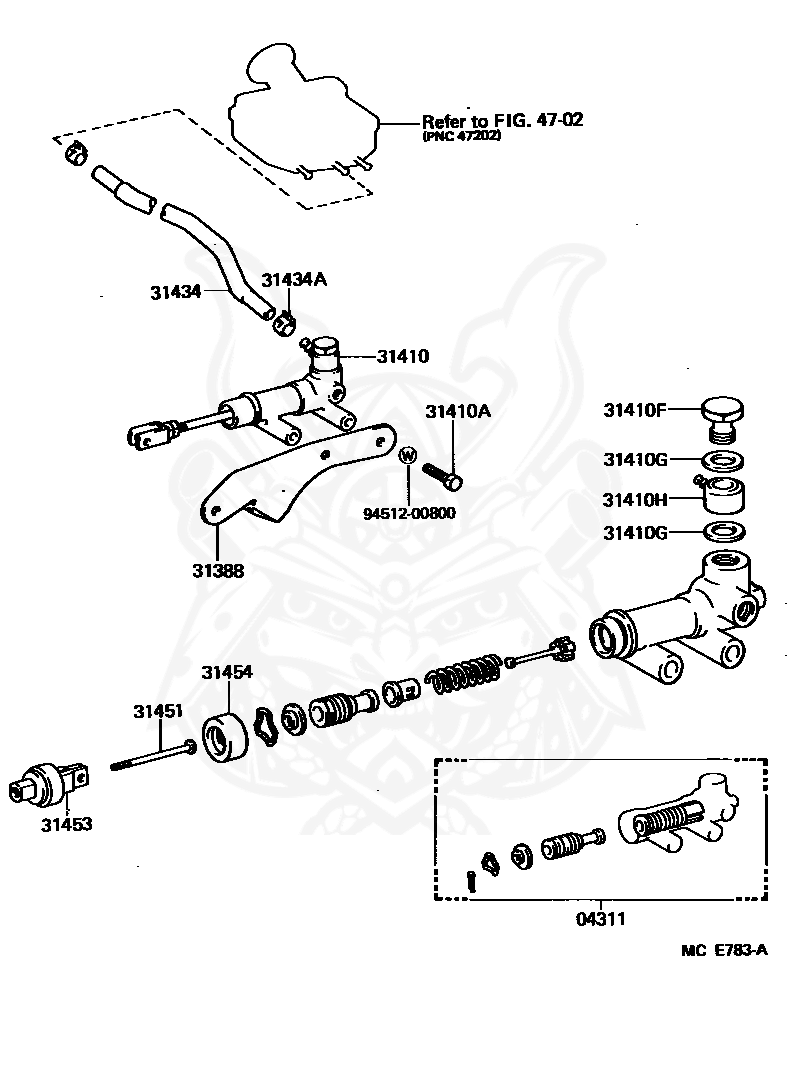 90430-16242 - Toyota - Gasket (for Pressure Feed Tube No. 2) - Nengun ...