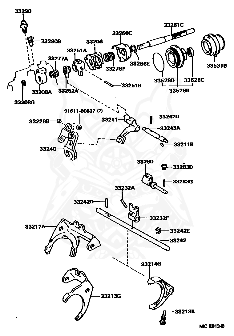 90311-18013 - Toyota - Seal, Oil (for Control Shaft Cover) - Nengun ...