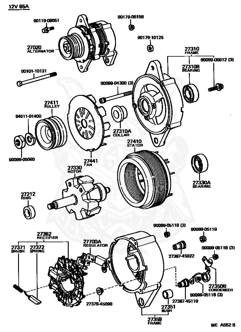 90179-06158 - Toyota - Nut - Nengun Performance