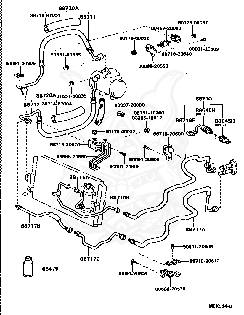 90091-20609 - Toyota - Bolt - Nengun Performance